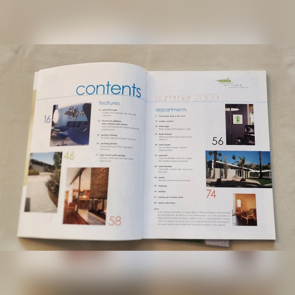 Atomic Ranch Magazine 2009 4 Issues - Picture 5 of 6